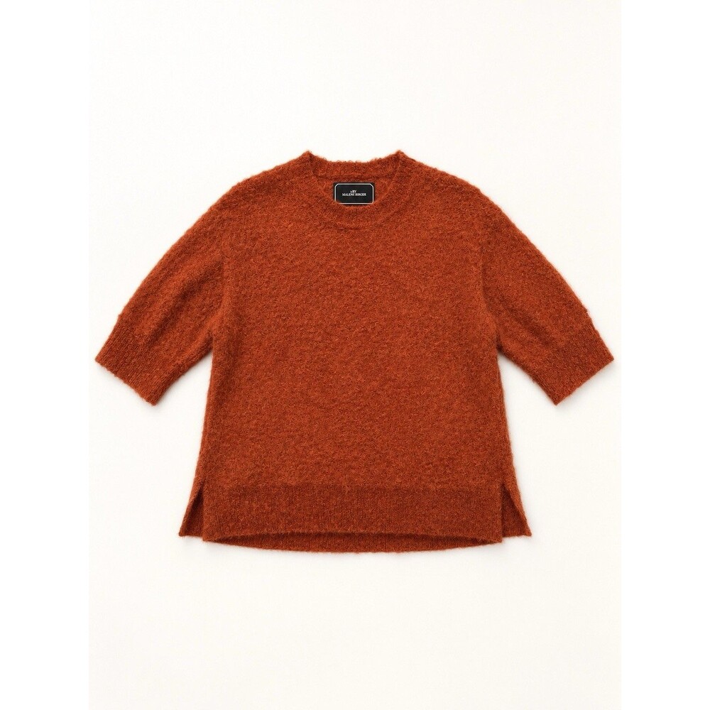 By Malene Birger Dalionas Kid Mohair Sweater Rust Orange Size S Oversized